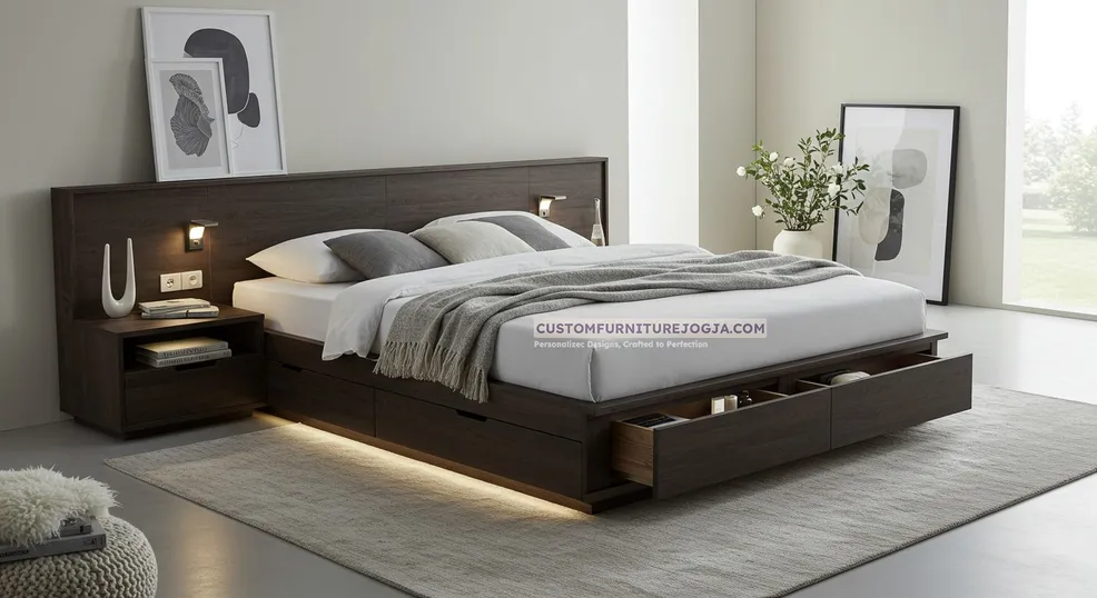 Jasa Pembuatan Tempat Tidur Dewasa Jogja